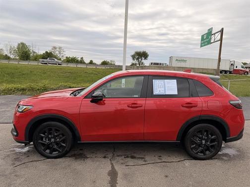 Milano Red 2023 Honda HR-V AWD Sport
