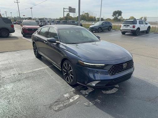 Canyon River Blue Metallic 2026 Honda Accord Hybrid Touring