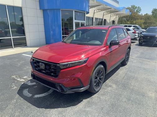 Radiant Red Metallic 2026 Honda CR-V Hybrid Sport-L AWD