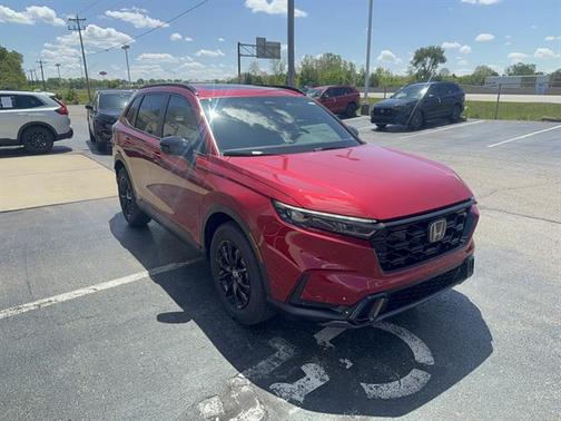 Radiant Red Metallic 2026 Honda CR-V Hybrid Sport-L AWD