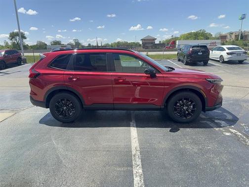 Radiant Red Metallic 2026 Honda CR-V Hybrid Sport-L AWD
