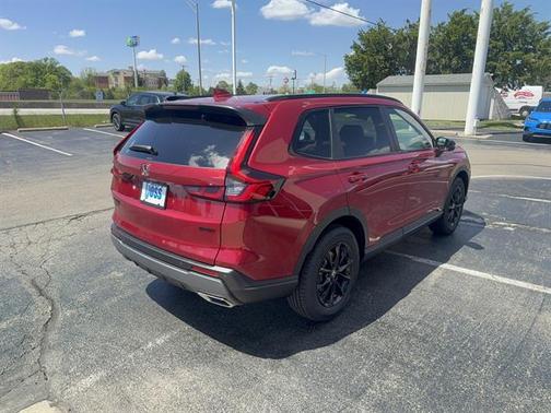 Radiant Red Metallic 2026 Honda CR-V Hybrid Sport-L AWD