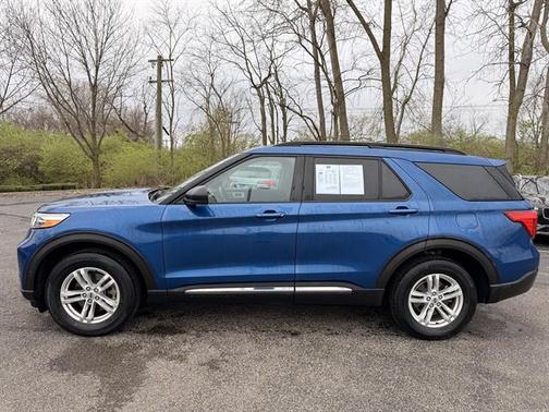 Atlas Blue Metallic 2020 Ford Explorer XLT