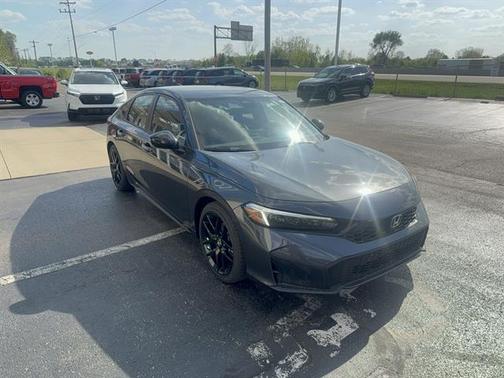 Meteorite Gray Metallic 2026 Honda Civic Sport