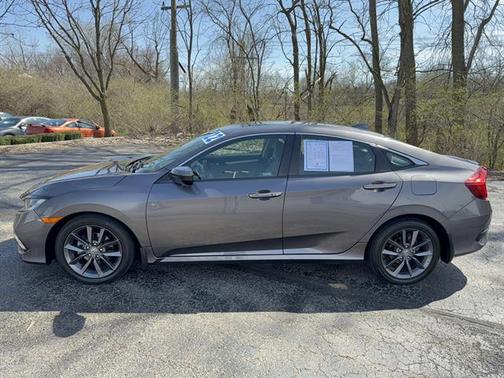 GRAY 2021 Honda Civic EX