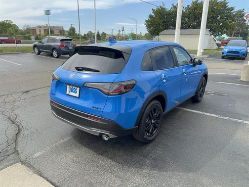 Boost Blue Pearl 2026 Honda HR-V AWD Sport