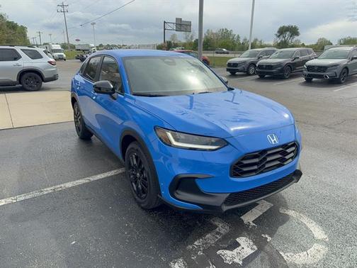 Boost Blue Pearl 2026 Honda HR-V AWD Sport