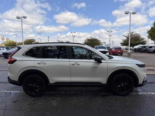 Platinum White Pearl 2023 Honda CR-V Hybrid Sport AWD