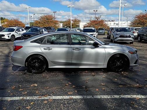 Lunar Silver Metallic 2024 Honda Civic Sport