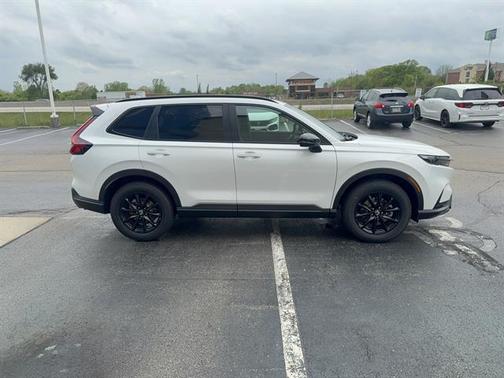 Platinum White Pearl 2026 Honda CR-V Hybrid Sport-L AWD