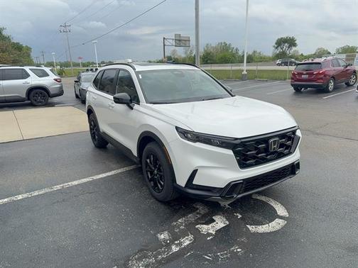 Platinum White Pearl 2026 Honda CR-V Hybrid Sport-L AWD