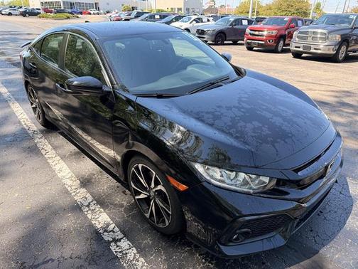 Crystal Black Pearl 2017 Honda Civic Si