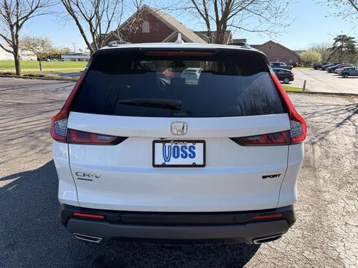 Platinum White Pearl 2024 Honda CR-V Hybrid Sport AWD