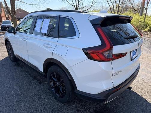Platinum White Pearl 2024 Honda CR-V Hybrid Sport AWD