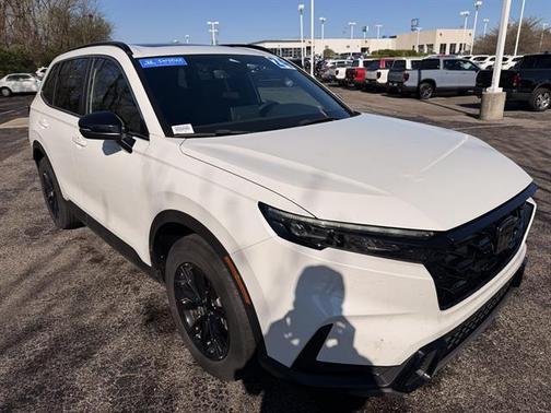 Platinum White Pearl 2024 Honda CR-V Hybrid Sport AWD