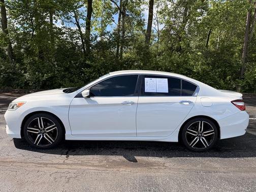 White Orchid Pearl 2017 Honda Accord Sport SE