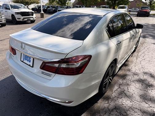 White Orchid Pearl 2017 Honda Accord Sport SE
