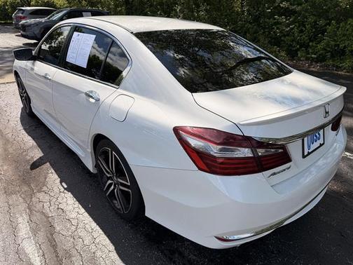 White Orchid Pearl 2017 Honda Accord Sport SE