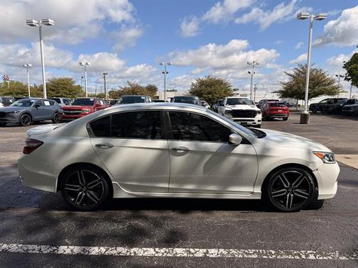 White Orchid Pearl 2017 Honda Accord Sport SE