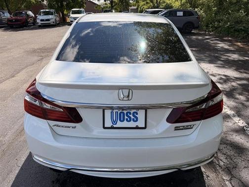 White Orchid Pearl 2017 Honda Accord Sport SE