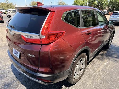 RED 2019 Honda CR-V EX-L