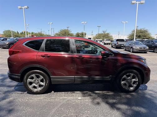 RED 2019 Honda CR-V EX-L