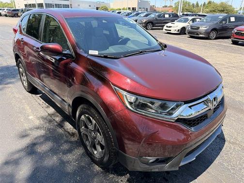 RED 2019 Honda CR-V EX-L