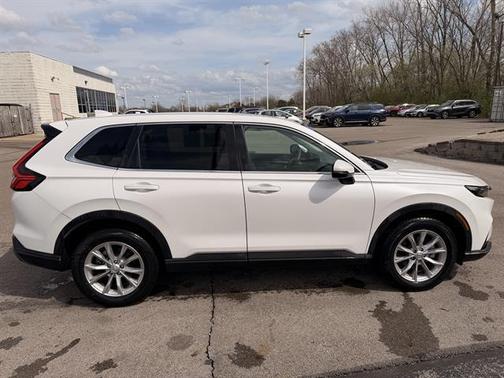 Platinum White Pearl 2023 Honda CR-V EX