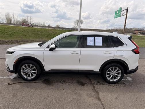 Platinum White Pearl 2023 Honda CR-V EX