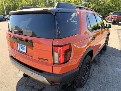 Sunset Orange 2026 Honda Passport AWD TrailSport Elite Blackout