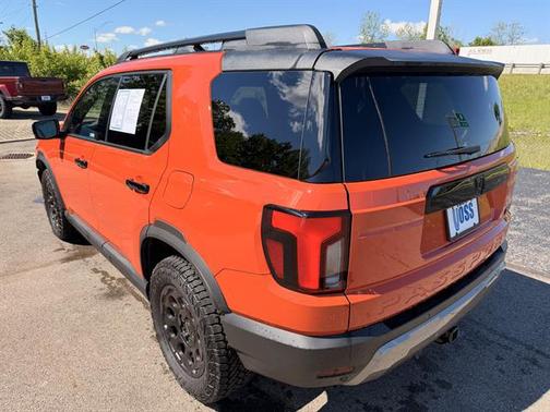 Sunset Orange 2026 Honda Passport AWD TrailSport Elite Blackout