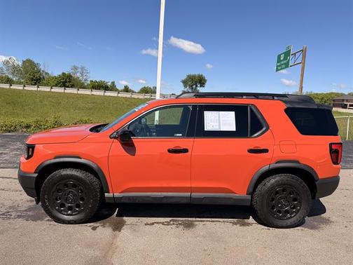 Sunset Orange 2026 Honda Passport AWD TrailSport Elite Blackout