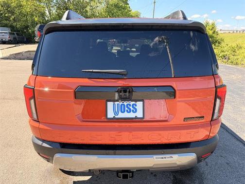 Sunset Orange 2026 Honda Passport AWD TrailSport Elite Blackout