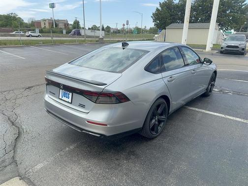 Solar Silver Metallic 2026 Honda Accord Hybrid Sport-L
