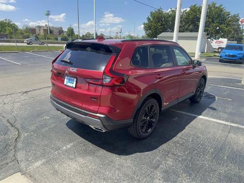 Radiant Red Metallic 2026 Honda CR-V Hybrid Sport Touring AWD