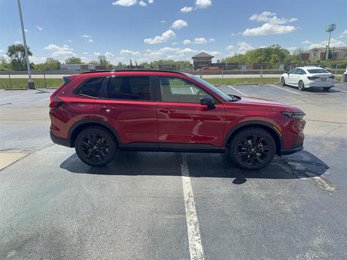 Radiant Red Metallic 2026 Honda CR-V Hybrid Sport Touring AWD