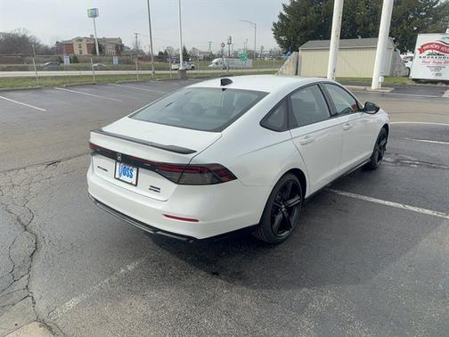 Platinum White Pearl 2026 Honda Accord Hybrid Sport-L