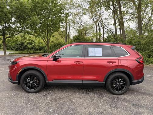 Radiant Red Metallic 2024 Honda CR-V Hybrid Sport AWD