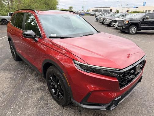 Radiant Red Metallic 2024 Honda CR-V Hybrid Sport AWD