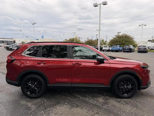 Radiant Red Metallic 2024 Honda CR-V Hybrid Sport AWD