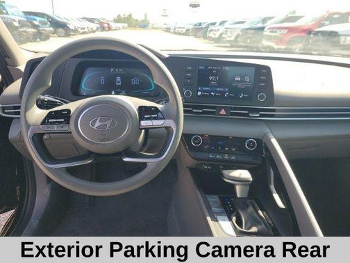 Black 2025 Hyundai ELANTRA HEV Blue