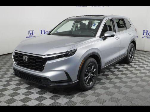 Solar Silver Metallic 2026 Honda CR-V EX-L AWD