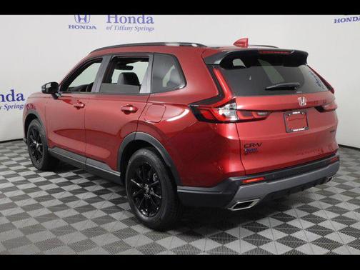Radiant Red Metallic 2026 Honda CR-V Hybrid Sport-L AWD