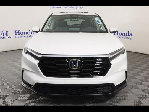 PLATINUM WHITE 2025 Honda CR-V EX AWD