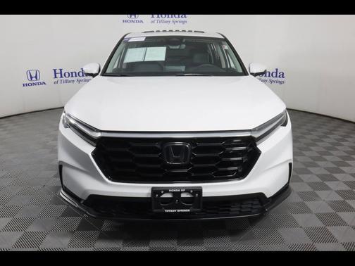 PLATINUM WHITE 2024 Honda CR-V EX-L AWD