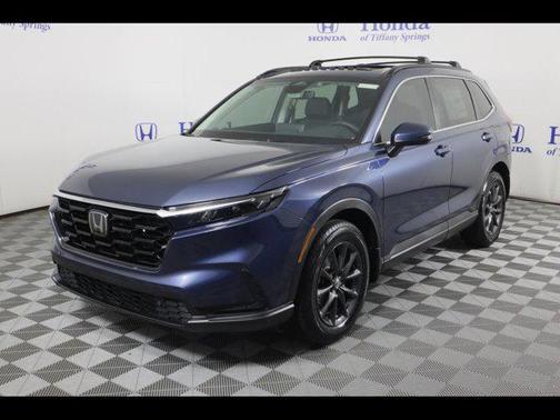 Canyon River Blue Metallic 2026 Honda CR-V EX-L AWD