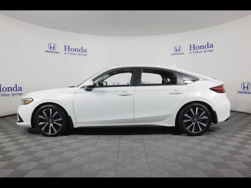 PLATINUM WHITE 2023 Honda Civic EX-L