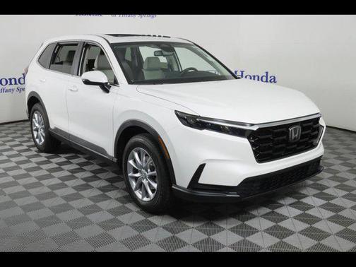 Platinum White Pearl 2026 Honda CR-V EX AWD