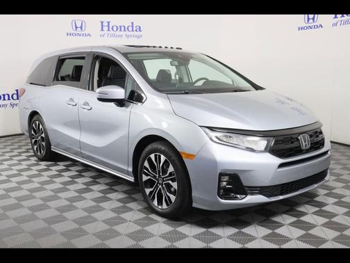 Solar Silver Metallic 2026 Honda Odyssey Elite