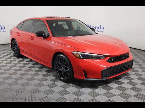 Rallye Red 2026 Honda Civic Hybrid Sport Touring